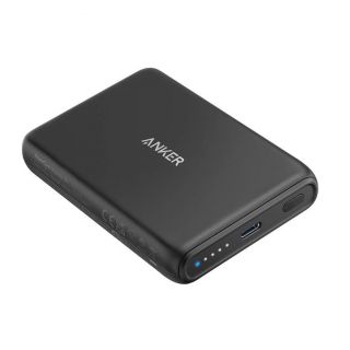 Anker - PowerCore Magnetic 5K 磁力無線充電行動電源 (黑色)