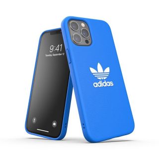 Adidas - Originals iPhone 12 Pro Max BASIC 保護殼 (藍底白 LOGO)