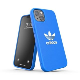 Adidas - Originals iPhone 13 BASIC 保護殼 (藍底白 LOGO)