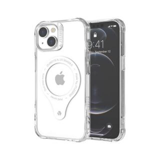 JTLEGEND - iPhone 14 Hybrid Cushion DX MAG 超軍規防摔磁吸保護殼 (兼容 MagSafe) (透明)