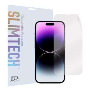 Movfazz - SlimTech iPhone 14 Pro 抗菌螢幕保護貼 - 透明