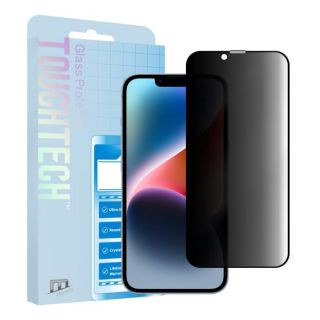 Movfazz - ToughTech iPhone 14 / 13 Pro / 13 防偷窺玻璃全屏幕保護貼 - 黑邊