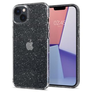 Spigen - iPhone 14 Plus Liquid Crystal Glitter 保護殼 - 水晶透明