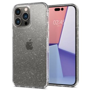 Spigen - iPhone 14 Pro Liquid Crystal Glitter 保護殼 - 水晶透明