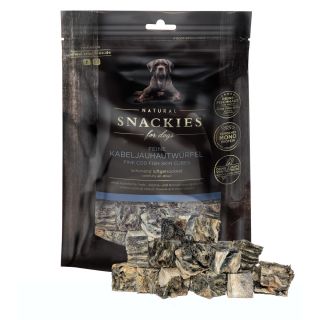 Snackies - 犬用鱈魚皮方塊 (130g)