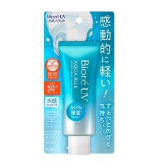 Bioré 碧柔 - 日版 AQUA新版輕薄透爽水凝防曬霜 SPF50+PA++++ (增量裝) (70g)