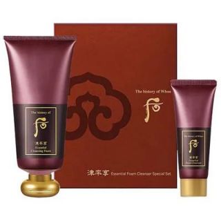 The History of Whoo - 津率享·洗面2件套裝 (洗面奶180ml+卸妝40ml)