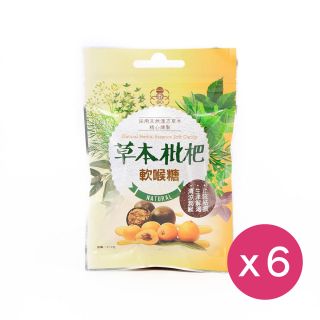 綠盈坊 - 草本枇杷軟喉糖 (15粒 x 6包)