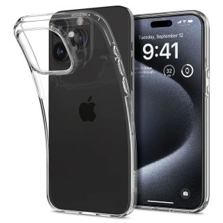 Spigen - iPhone 15 Pro Liquid Crystal 保護殼 (晶透)