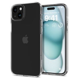 Spigen - iPhone 15 Liquid Crystal 保護殼 (晶透)