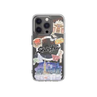 SwitchEasy - iPhone 15 Pro City M 手繪晶亮透明軍規防摔殼（兼容 MagSafe）(上海)