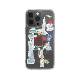 SwitchEasy - iPhone 15 Pro Max City M 手繪晶亮透明軍規防摔殼（兼容 MagSafe）(紐約)