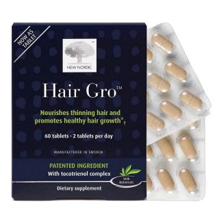 NEW NORDIC - 紐諾迪克HAIR GRO生髪片(60粒裝)（每日兩粒)