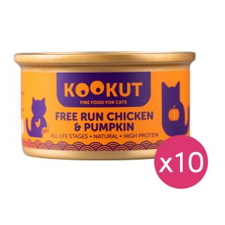 KOOKUT - 南瓜放養雞 (70g x 10件)