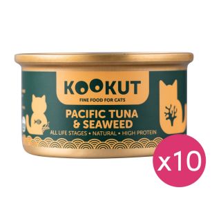 KOOKUT - 海藻太平洋吞拿魚 (70g x 10件)