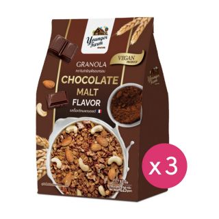 Granola is Younger Farm - 朱古力麥芽味 格蘭諾拉麥片 (225g x 3件)