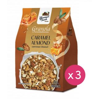 Granola is Younger Farm - 焦糖杏仁味 格蘭諾拉麥片 (200g x 3件)