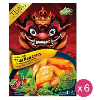 Curry is Dofood - 泰式红咖喱 (200g x 6件)