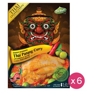 Curry is Dofood - 泰式芭囊咖喱 (200g x 6件)