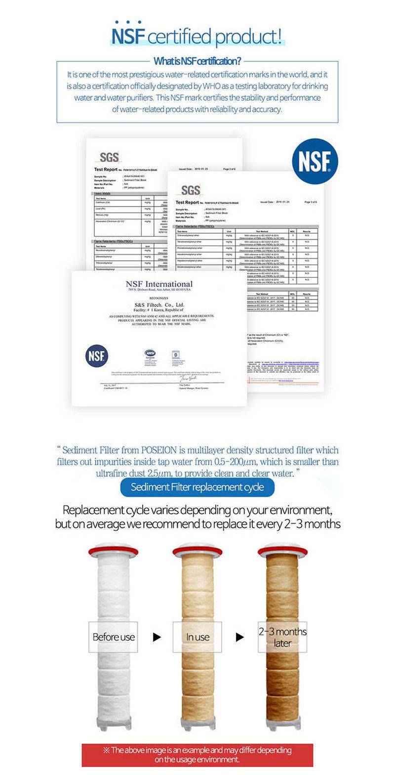 POSEION磁化離子水花灑頭 深藍 特別色 BT100DB 特許分銷商