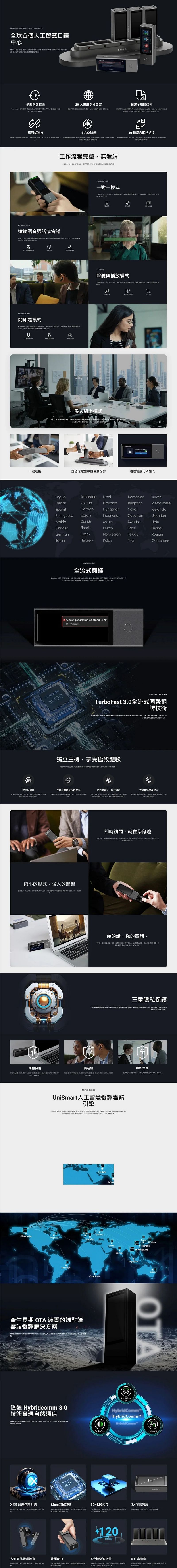 Timekettle X1 AI多功能翻譯機