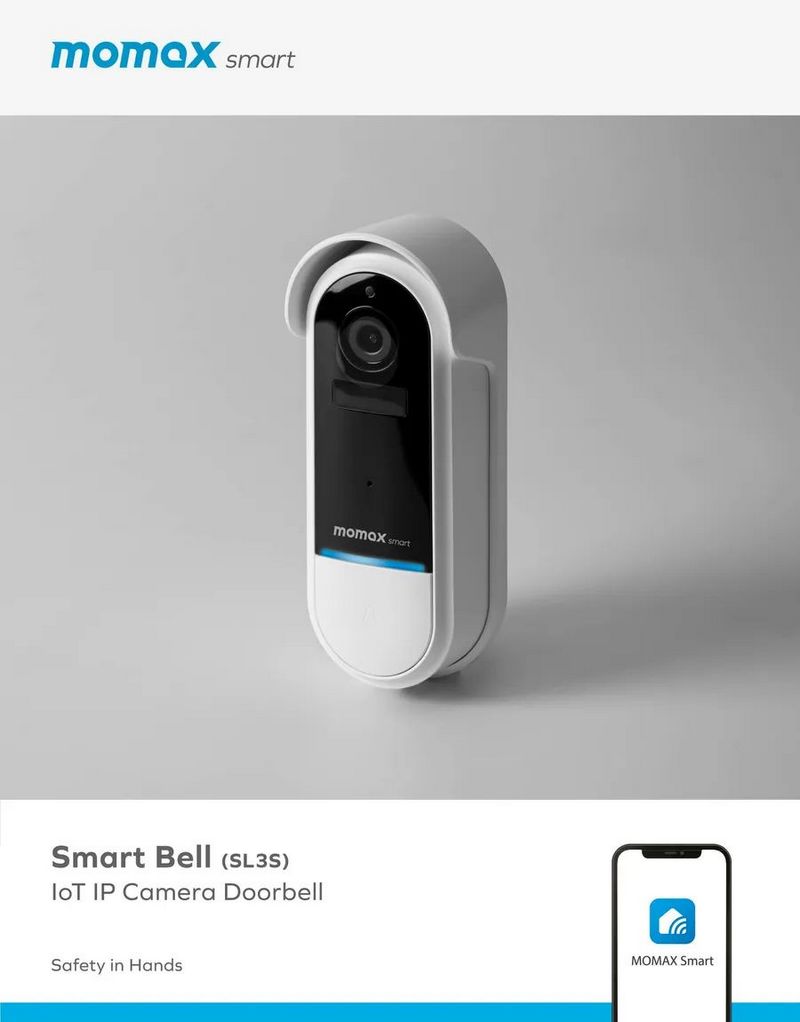 Momax Smart Bell IoT 智能視像門鈴 SL3S